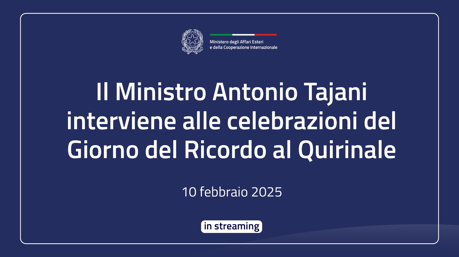 Partecipazione-del-Ministro-Antonio-Tajani-alle-celebrazioni-per-il-Giorno-del-Ricordo