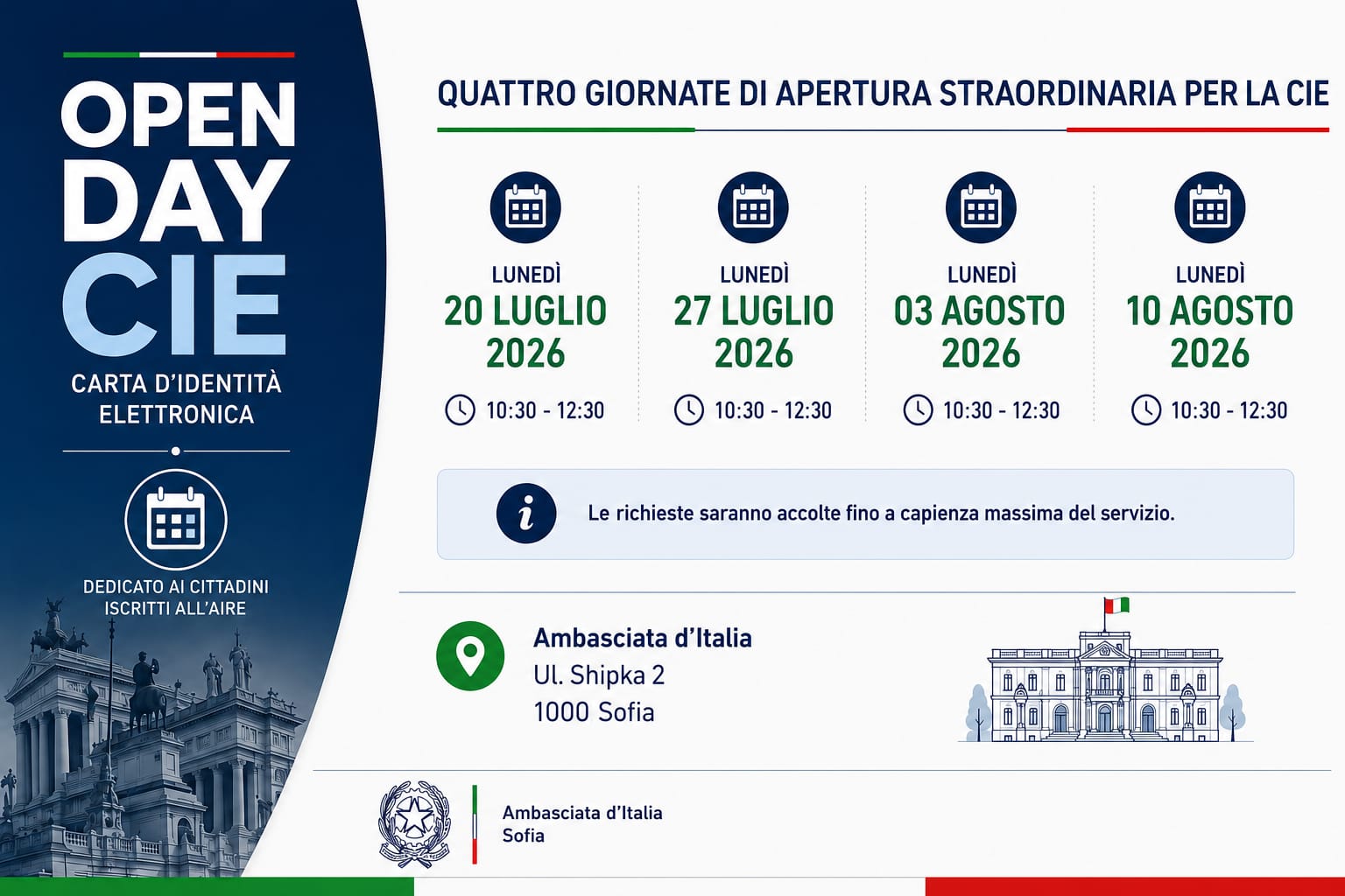 card open day cie